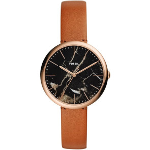 Bracelet de montre Fossil ES4380 Cuir Brun 14mm